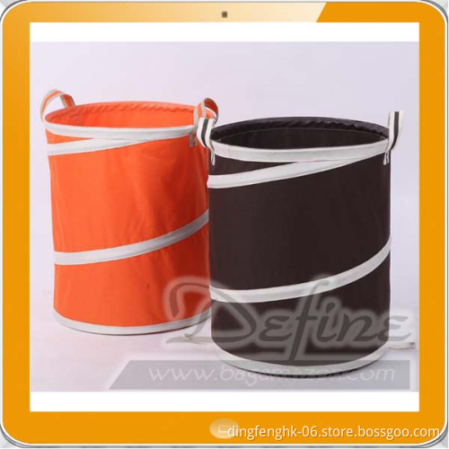 Pop Folding Double Laundry Basket with Handles